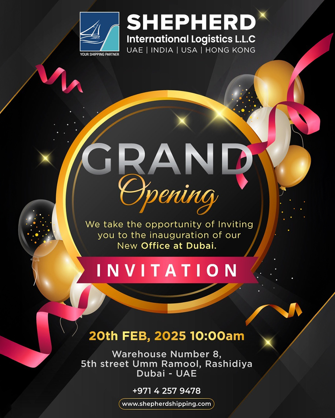 🎉 Grand Opening Alert! 🎉 Join us on... - Shepherd Shipping | Facebook
