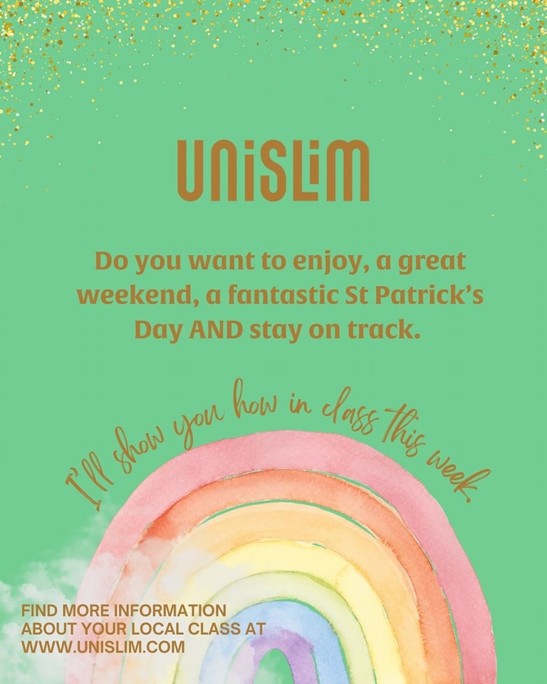 Unislim - ☘️ Do you want to enjoy a great weekend, a fantastic St ...