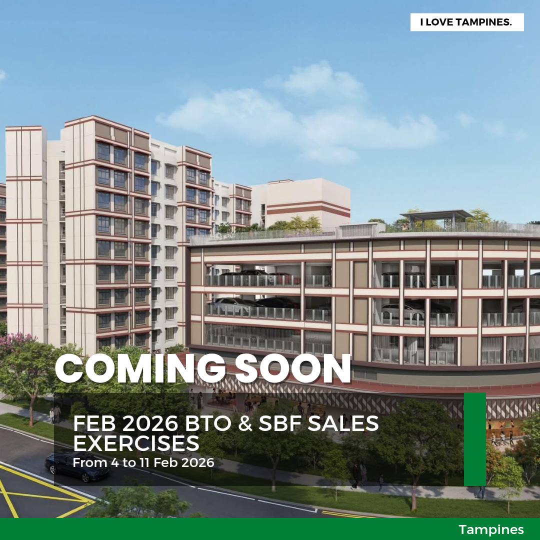 I Love Tampines - COMING SOON | The Feb 2026 BTO & SBF... | Facebook