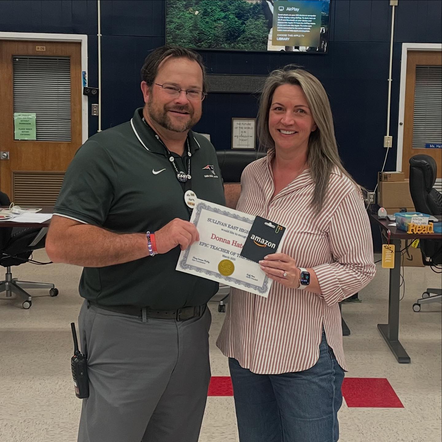 Sullivan - Congratulations to our EPIC Teacher of the Month, Ms. Donna ...
