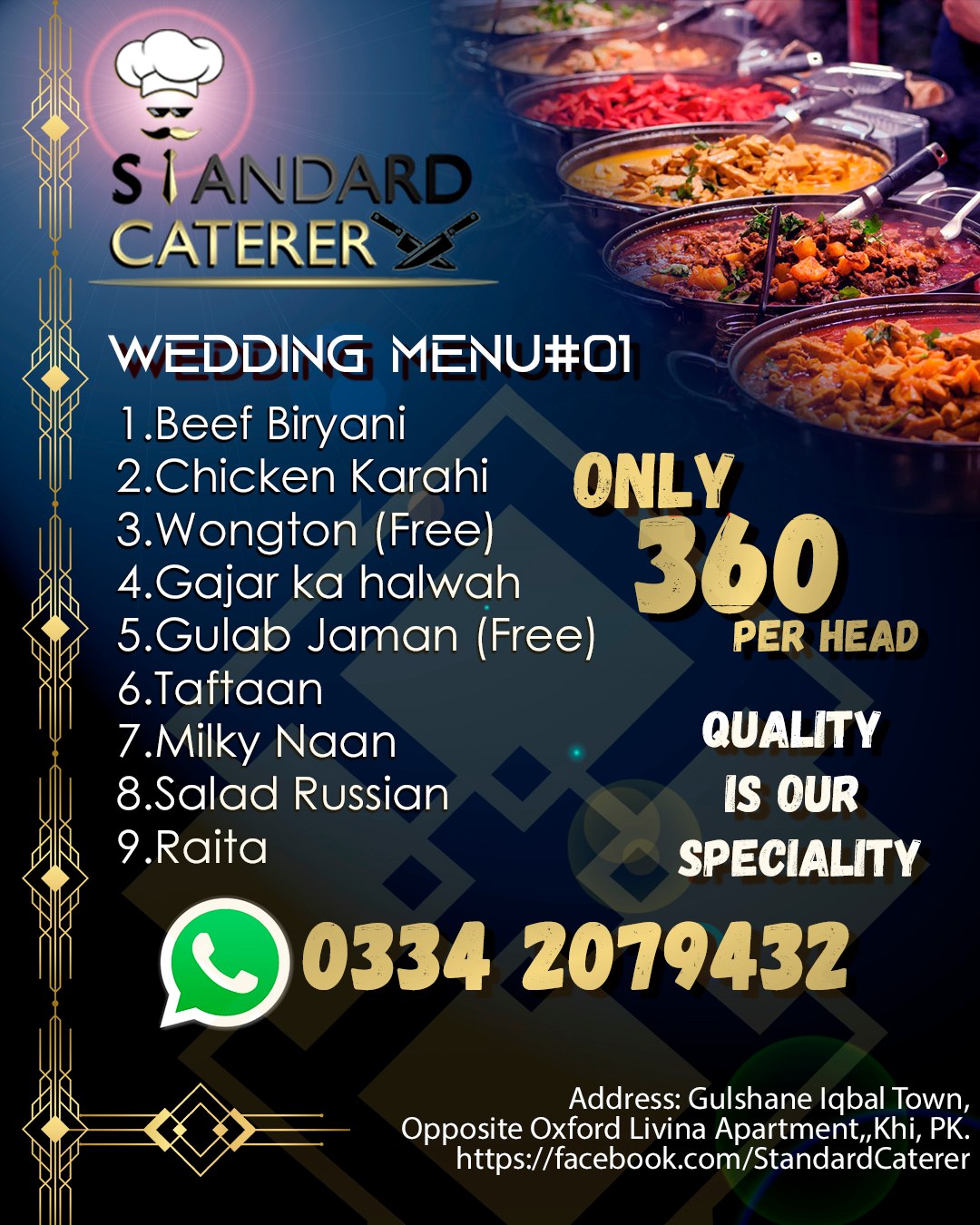 Standard Caterer | Karachi