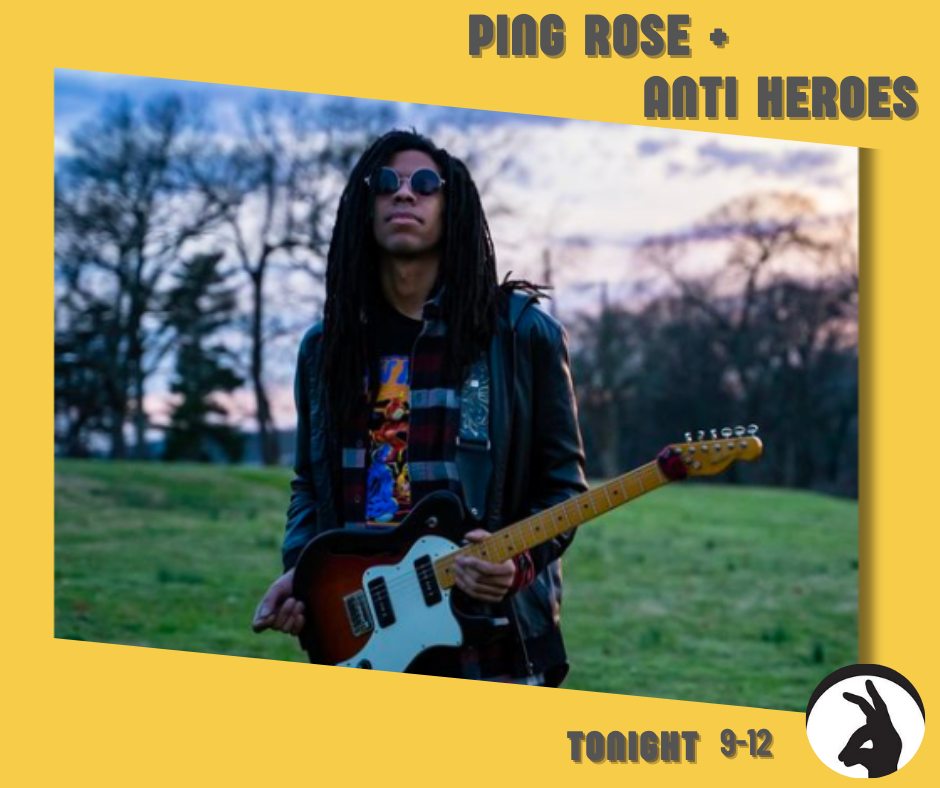 Black - 🎶 Don’t miss Ping Rose + The Anti Heroes at Black Rabbit this ...
