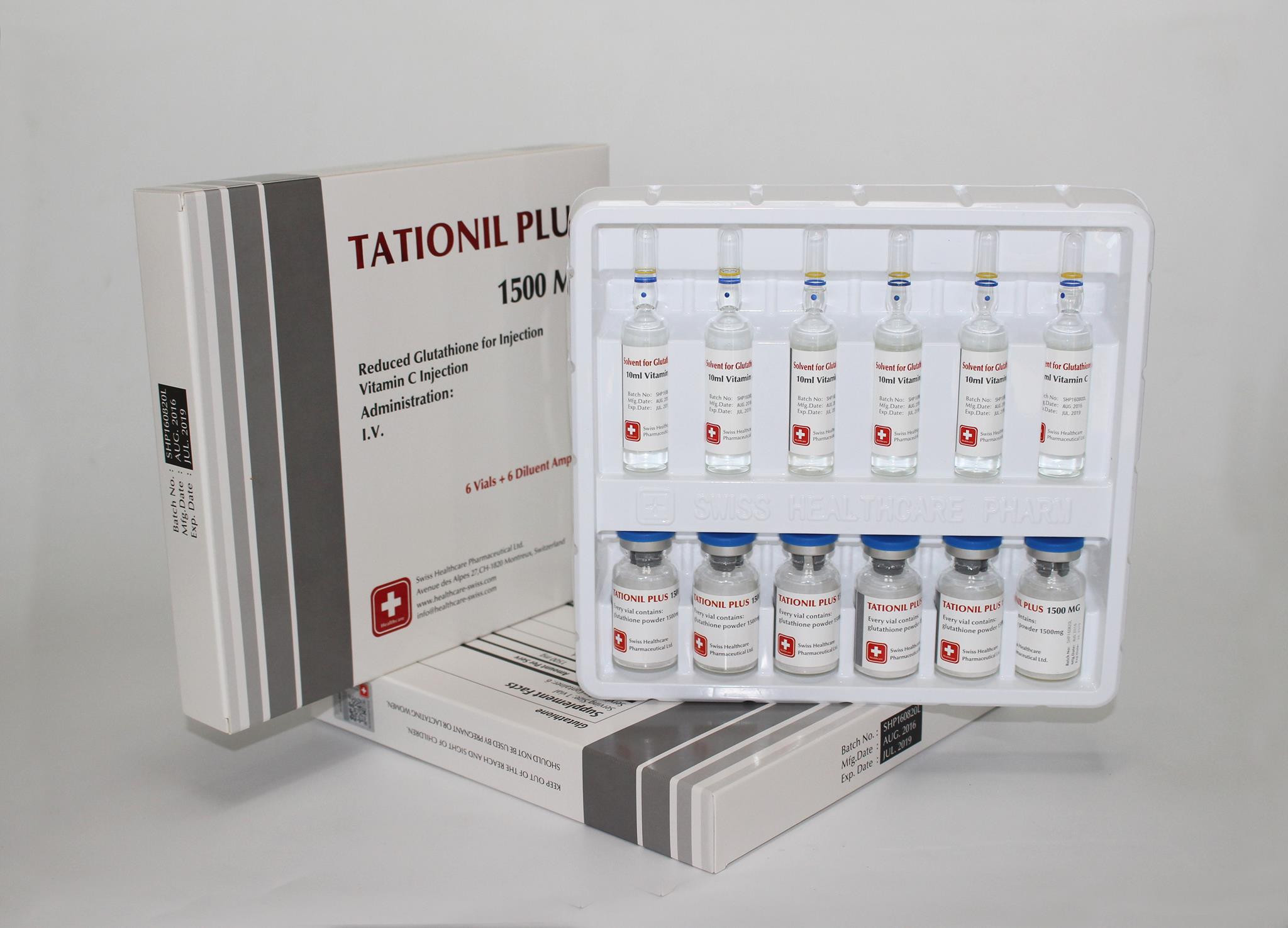 tationil glutathione injection manufacturers Swiss Healthcare Pharmaceutical Ltd bfextra