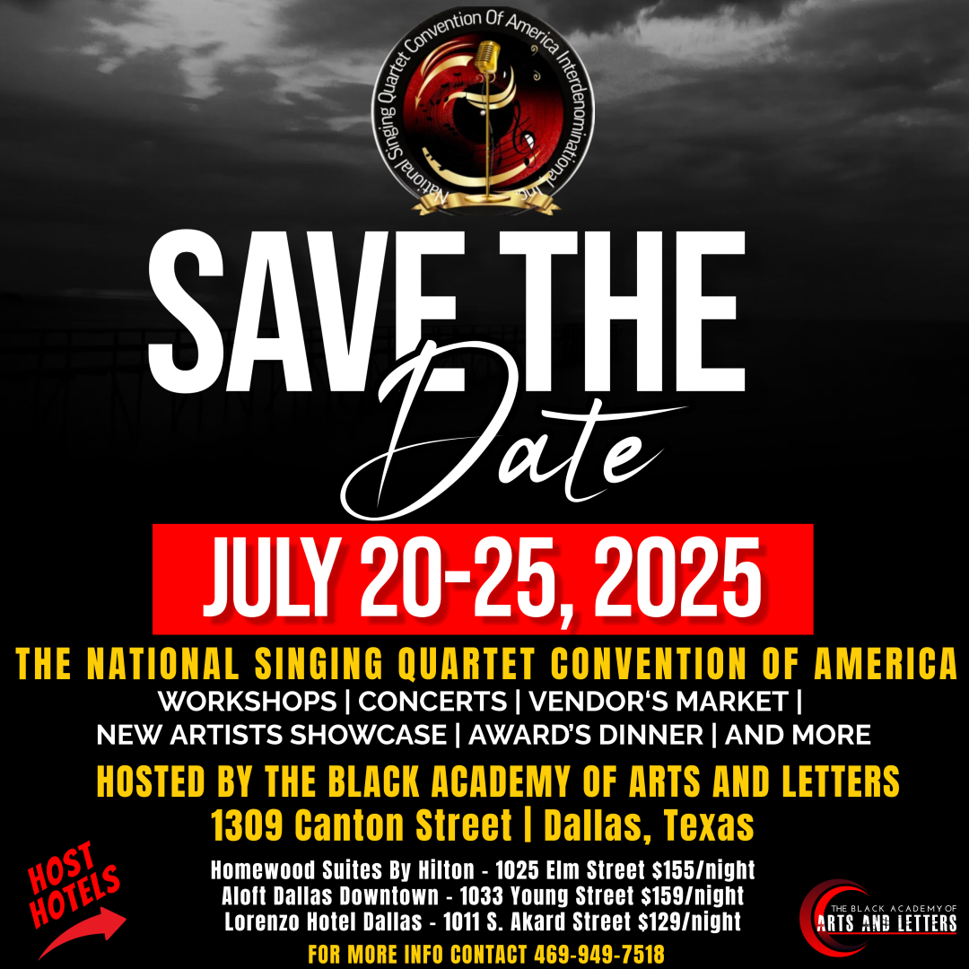 📆 SAVE THE... - The Black Academy of Arts and Letters Inc. | Facebook