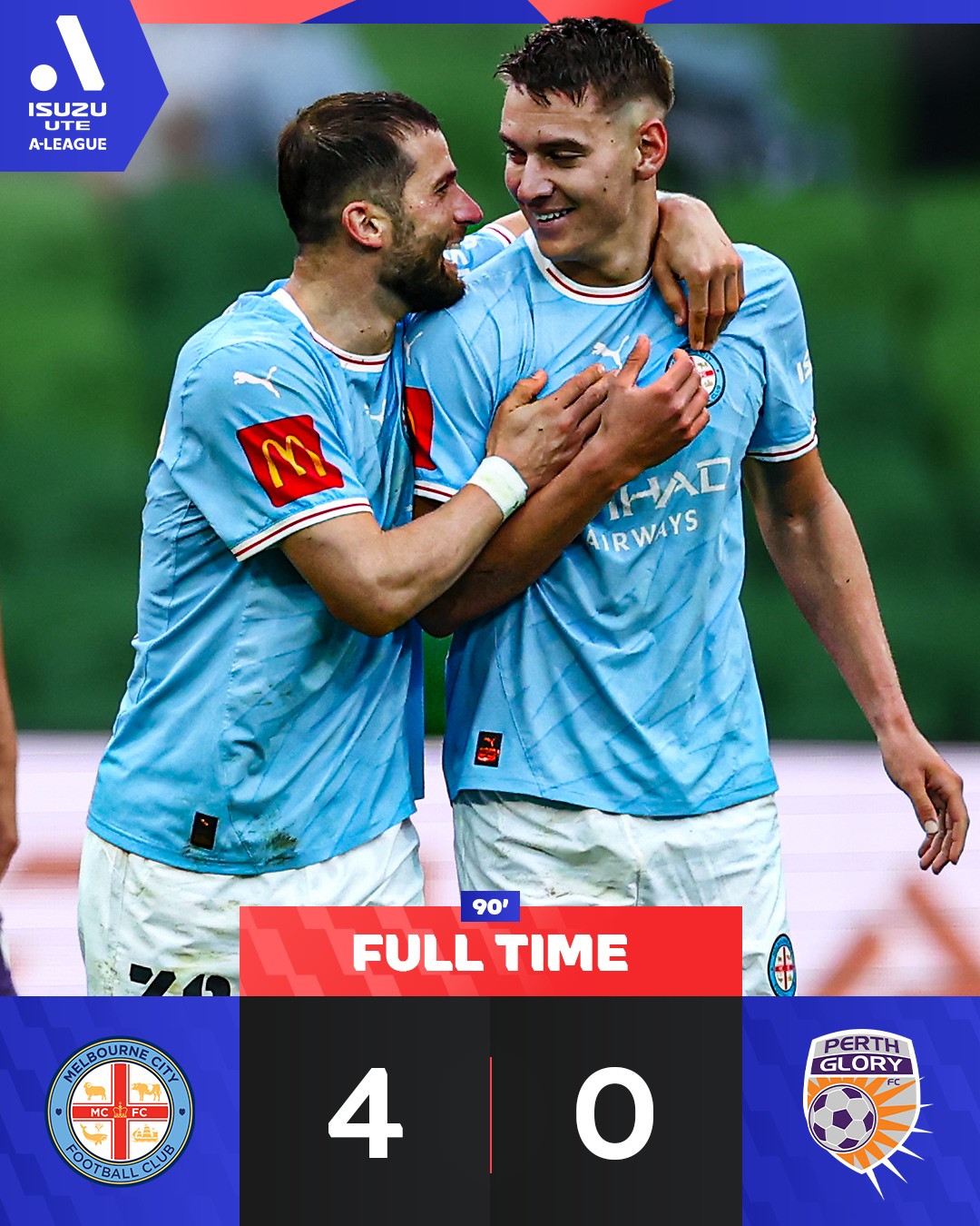 A-Leagues - Melbourne City get win one of the new season in incredible ...