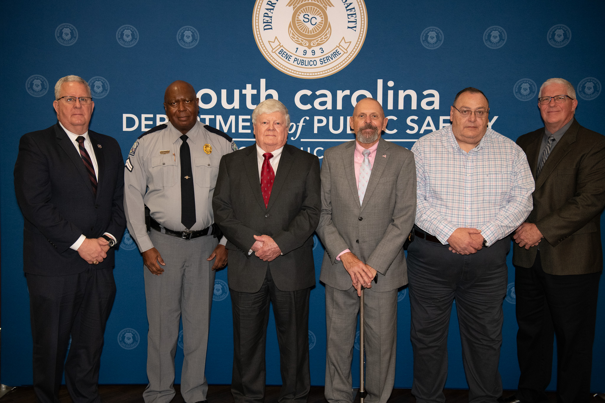 South - SCLEN Pioneers with DPS Director Robert Woods (far left) and ...