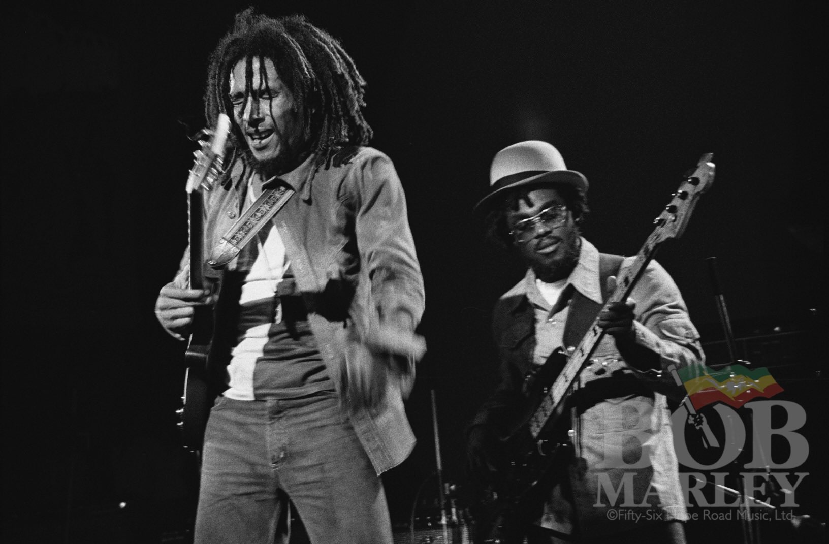OTD in 1975 Bob Marley performed at The Lyceum, London on his