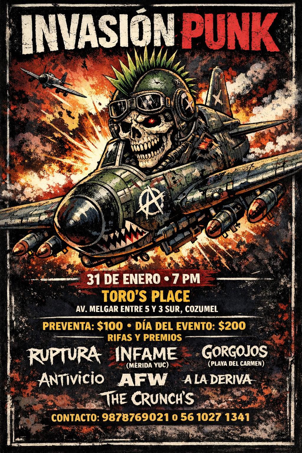 The Big - 🎸 PRIMER SHOW DEL AÑO 🎸 🔥 INVASIÓN PUNK 🔥 Bandas locales ...