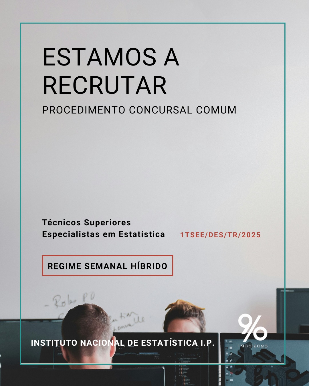 Instituto - O INE está a recrutar 1 Técnico/a Superior Especialista em ...