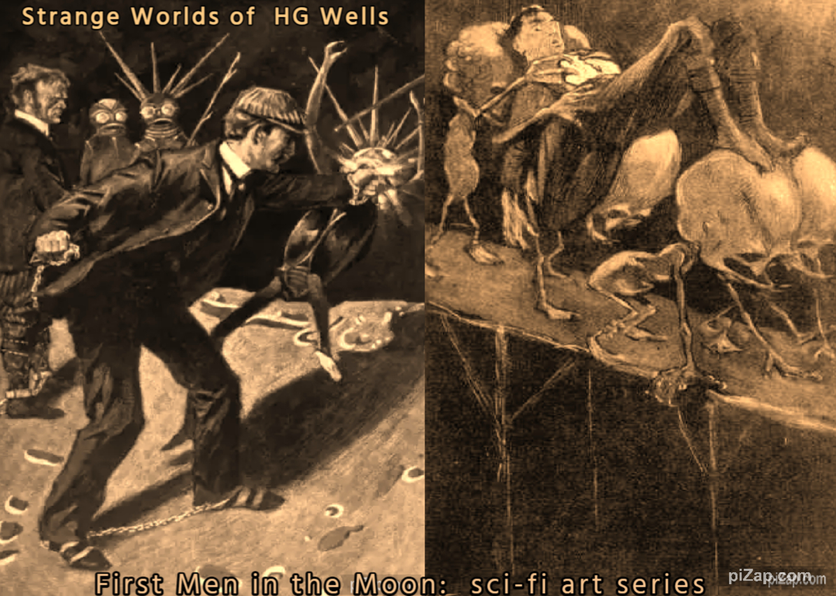The First Men... - Strange Worlds of Jules Verne & HG Wells | Facebook
