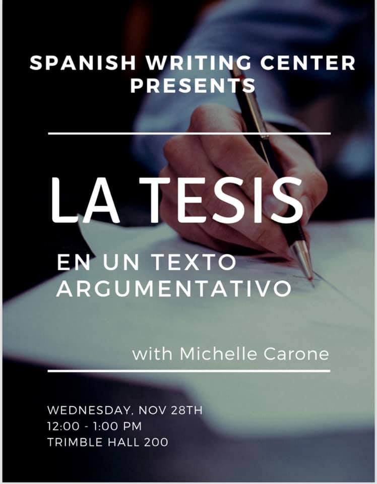 ¡Últ... - UTA Spanish Writing and Translation Community Center