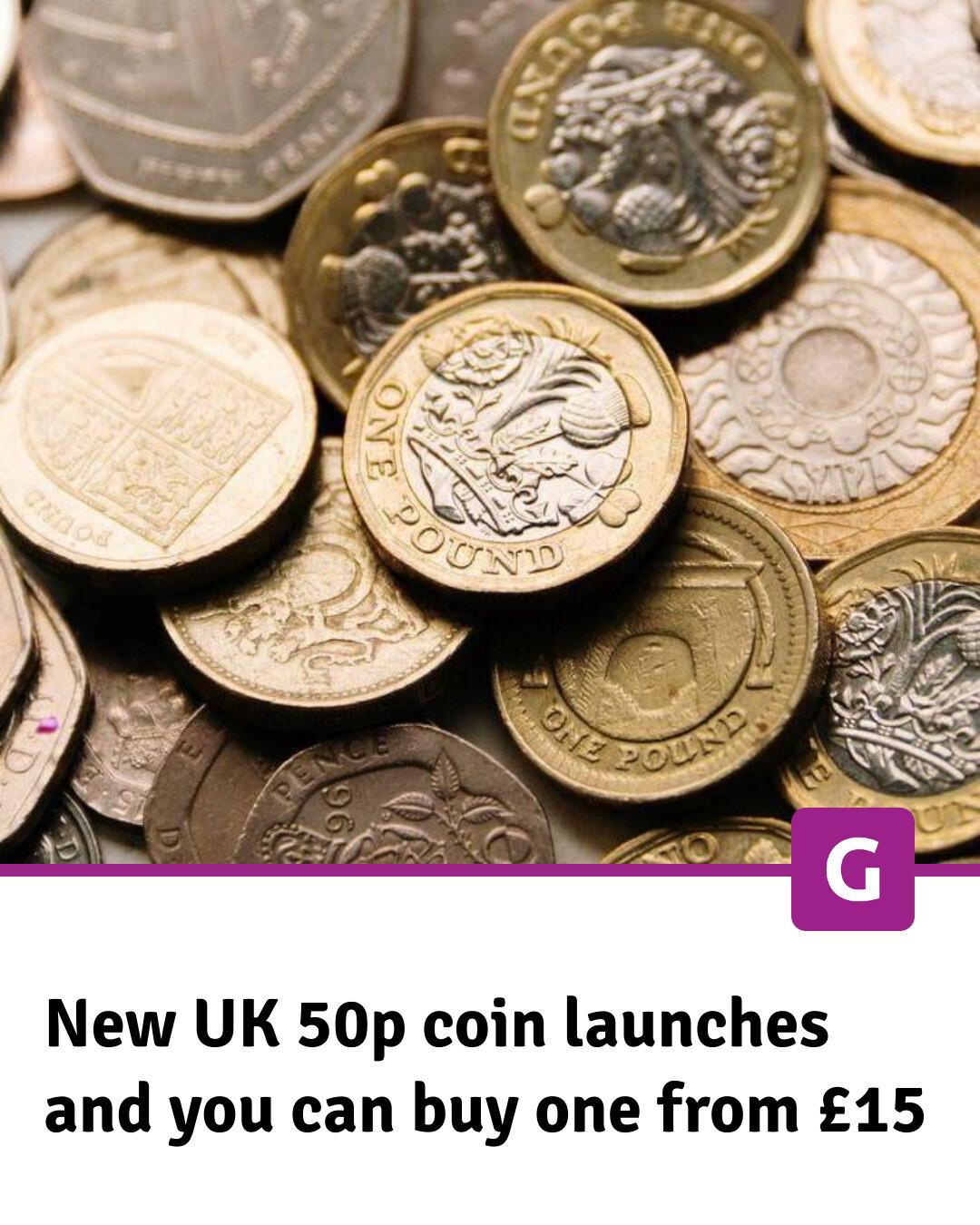 Glasgow Live - The new 50p coin has been launched by the... | Facebook