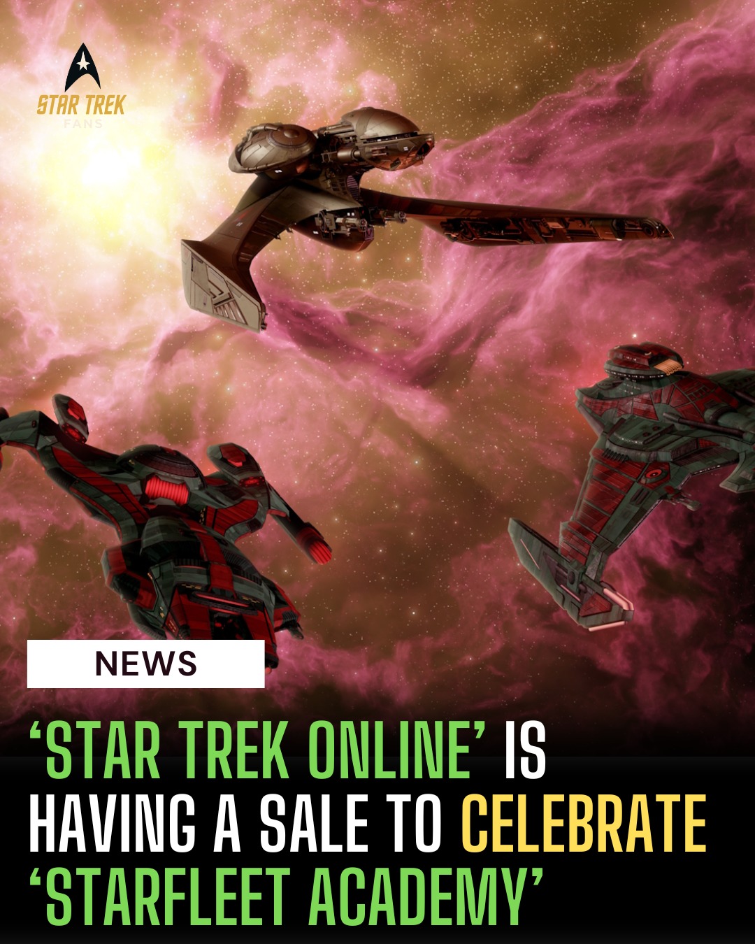 Star - To celebrate three original Star Trek Online ships appearing in ...