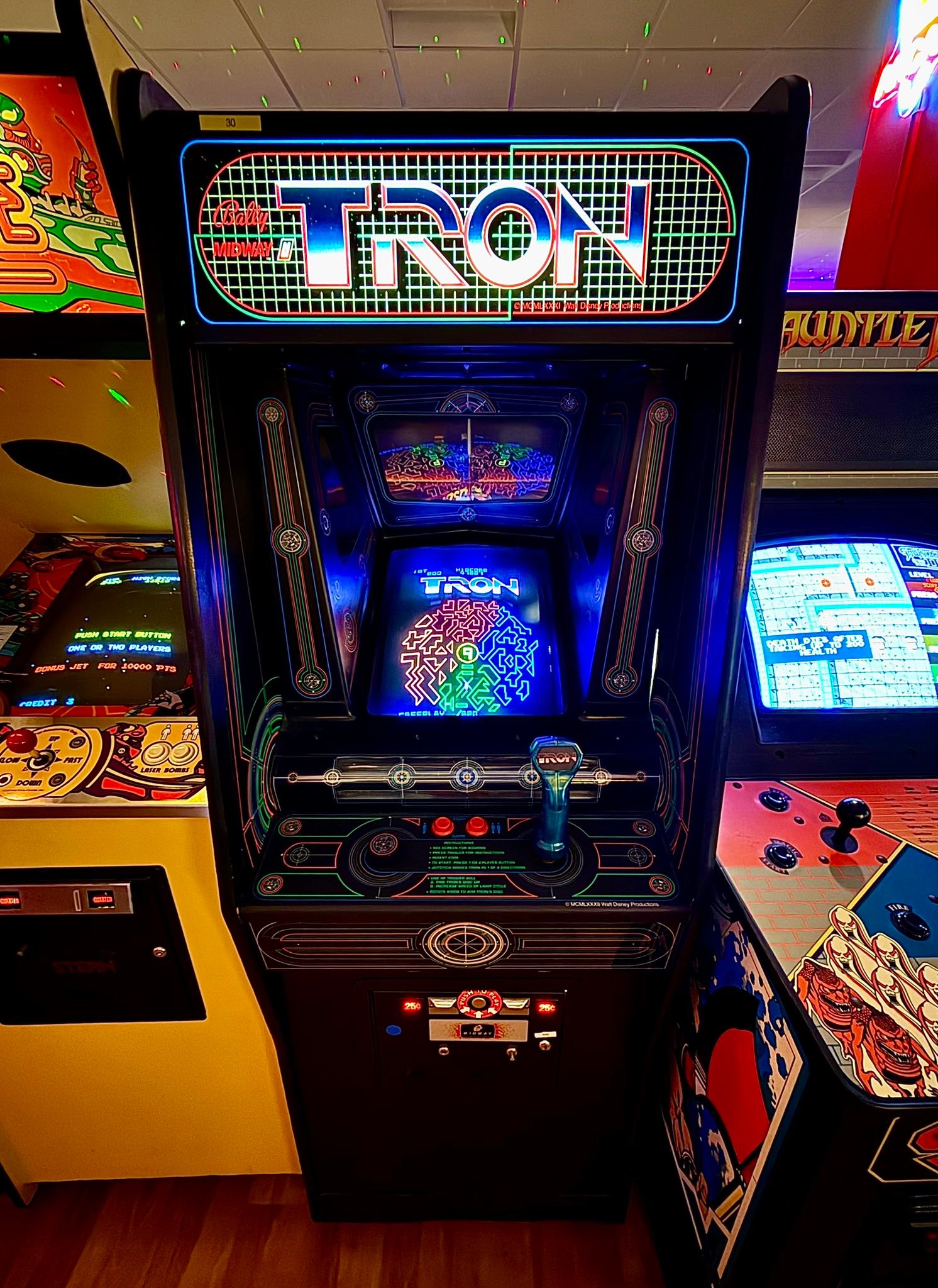Knapp Arcade - 1982 Bally Midway TRON upright arcade... | Facebook