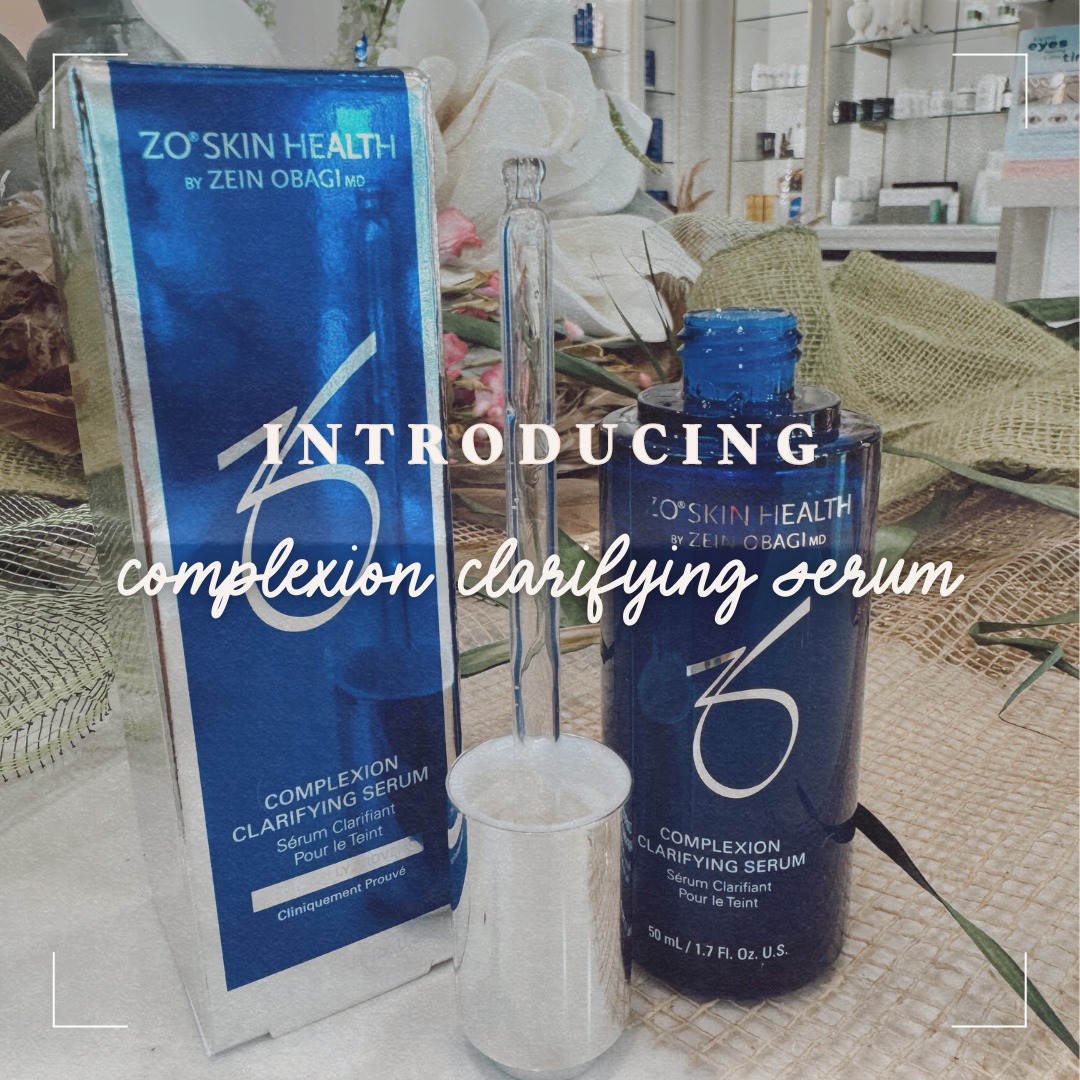 Introducing ZO's new Complexion Clarifying Serum. Clinically