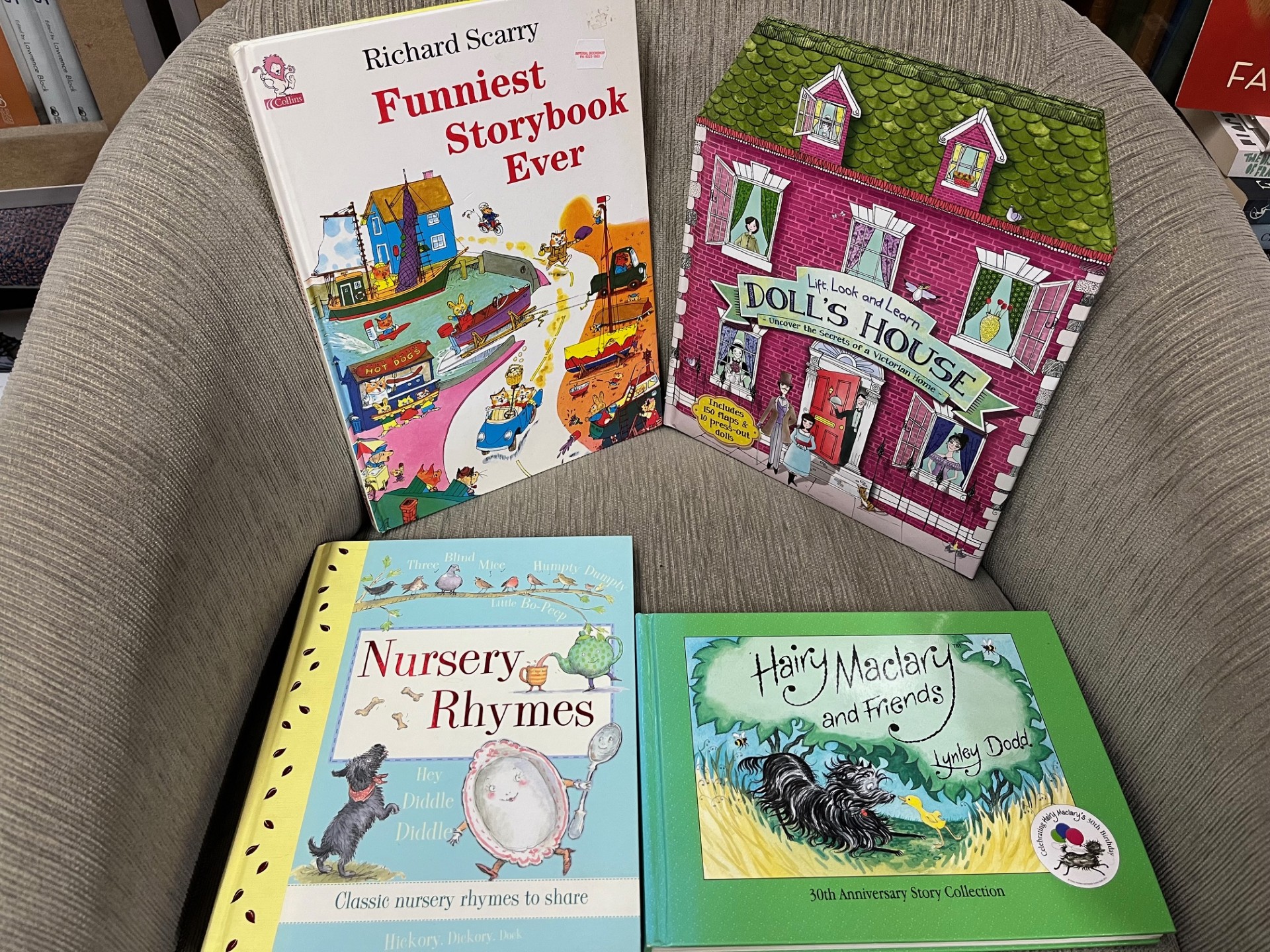 Cracked - Let's try a few secondhand kid's picture books now... 