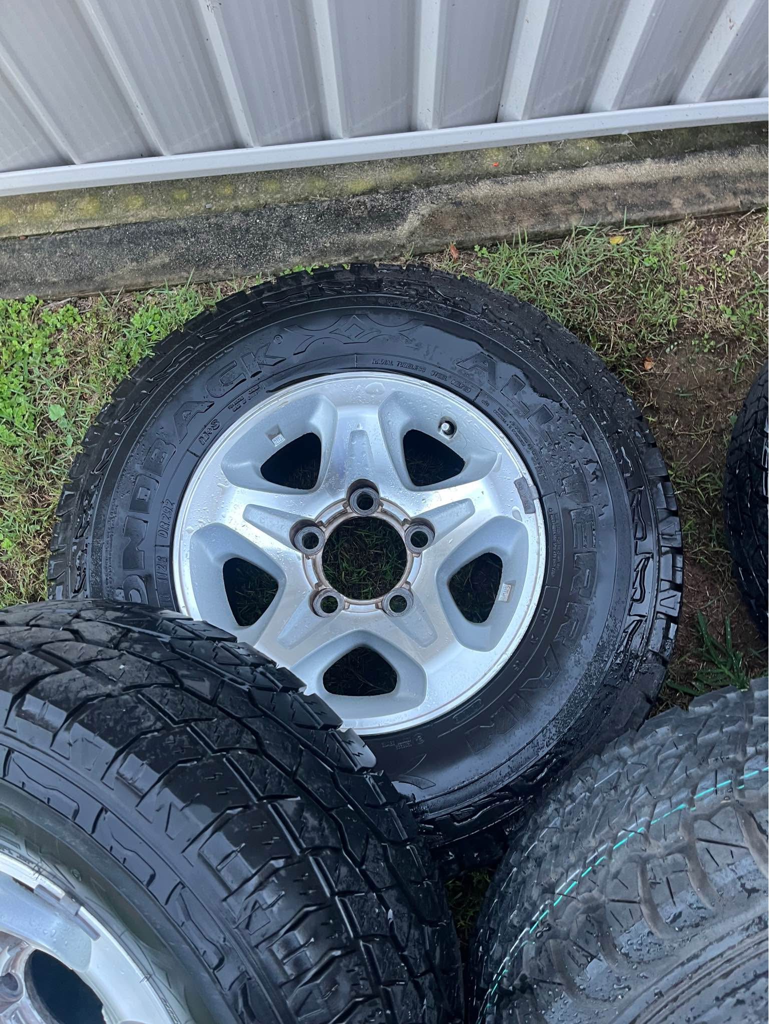Toyota gxl rims and all terrain tyres - Car Wheels, Tires & Parts ...