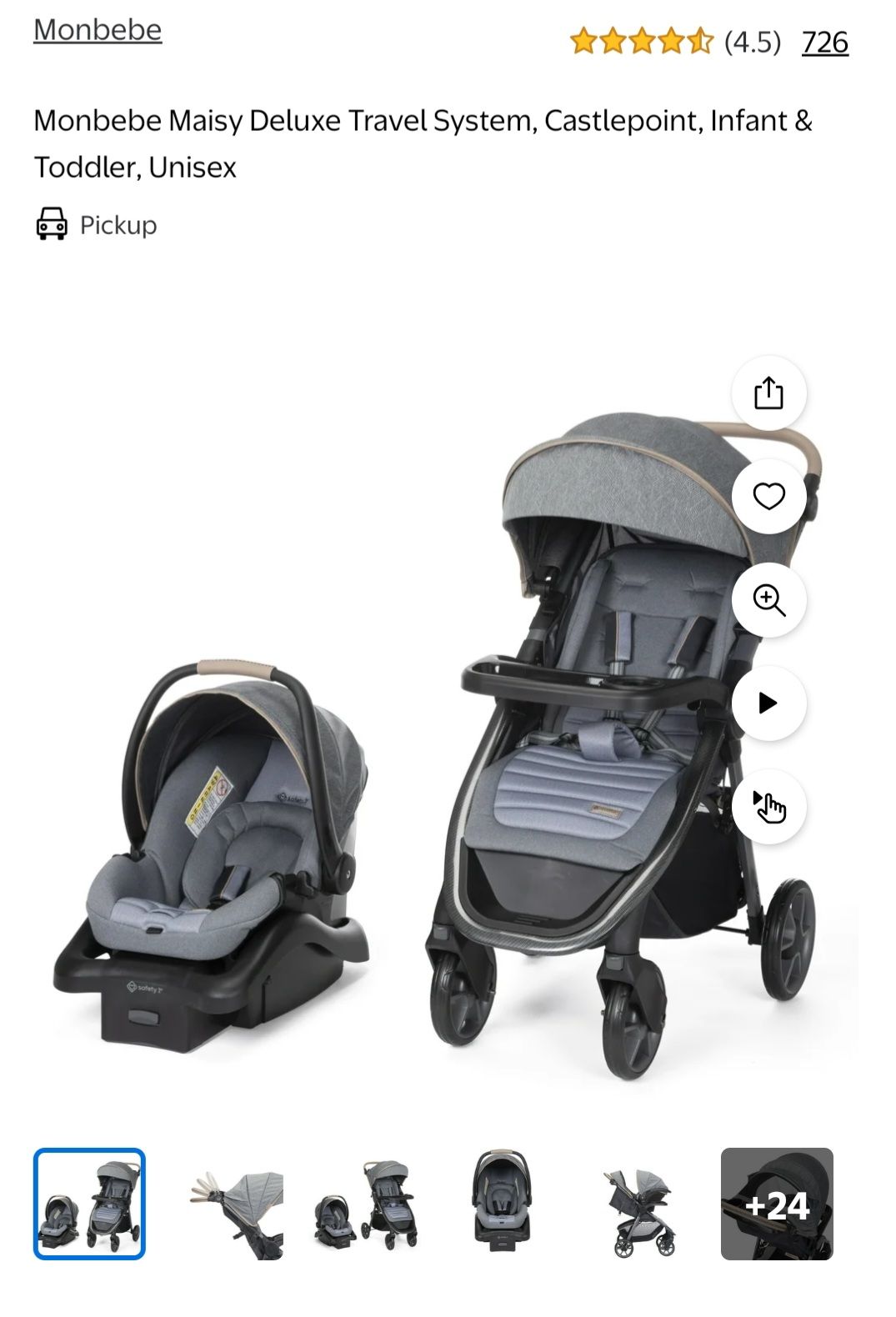 double stroller kolcraft Cloud Plus Lightweight with Extra Storage, Red/Black filter::color:Blue Size:60