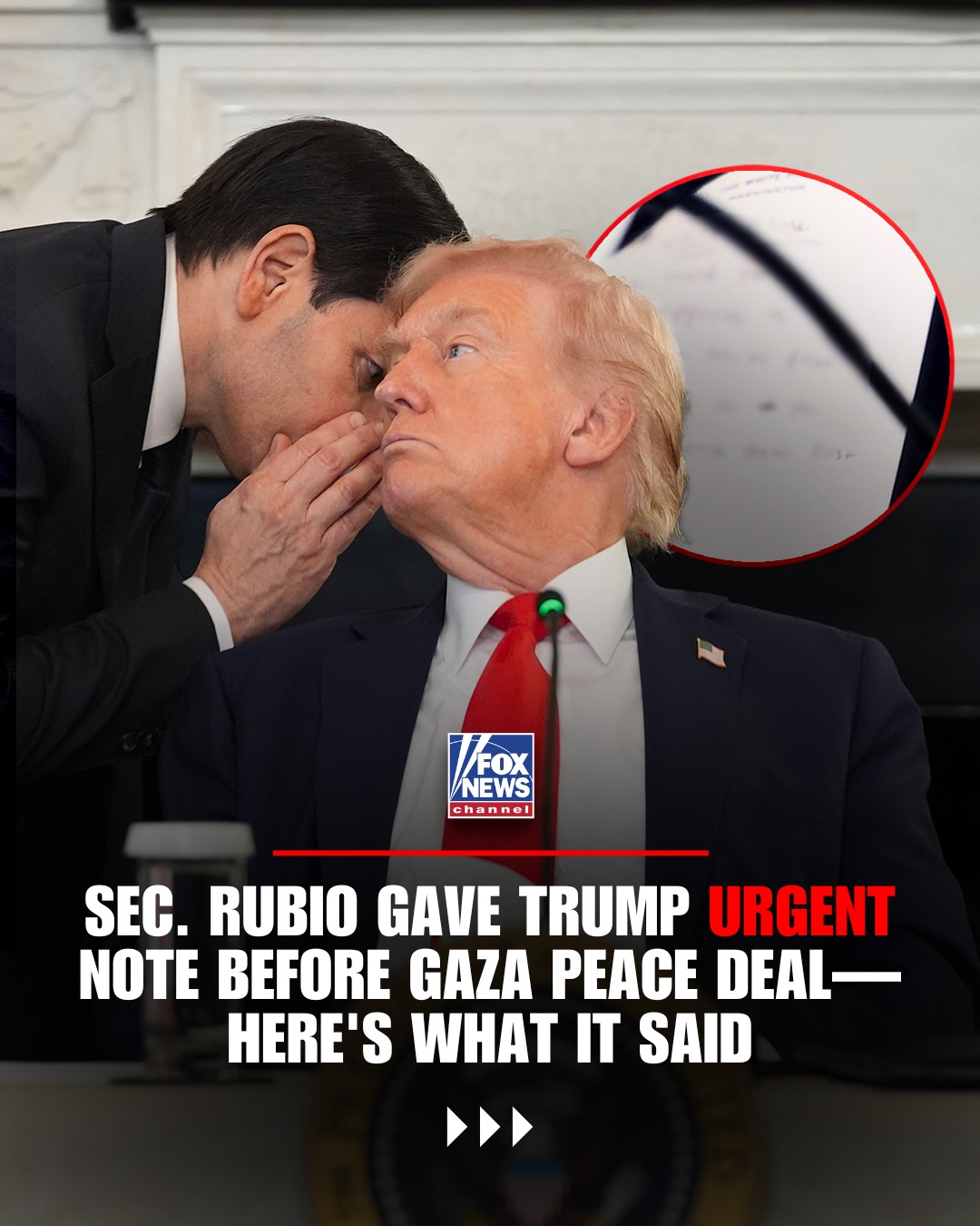 Fox News - ‘VERY CLOSE’: Secretary Marco Rubio slipped... | Facebook