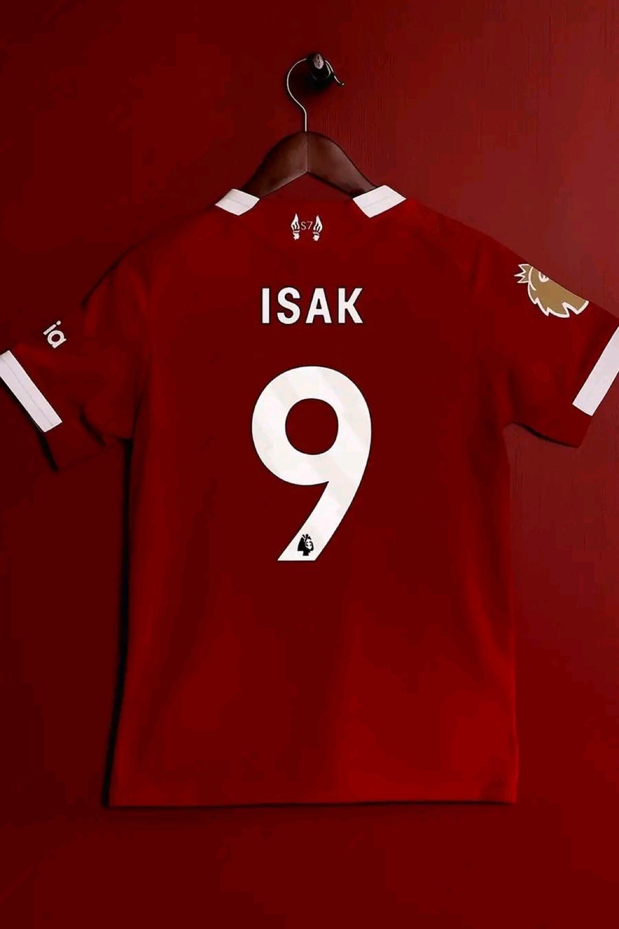Liverpool FC ISAK 9 オーセンユニフォーム　CL仕様 Liverpool FC ISAK 9 オーセンユニフォーム CL仕様 Liverpool FC ISAK