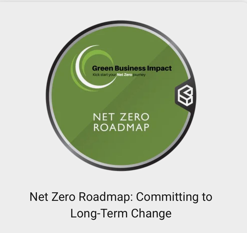 St - Today we received our Net Zero Roadmap Badge: committing to long ...