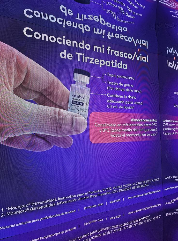Lanzamiento nacional de Mounjaro (Tirzepatide) análogo de GLP-1 y GIP para manejo de Diabetes y Obesidad. Dr. Luis Zurita Macias Valadez