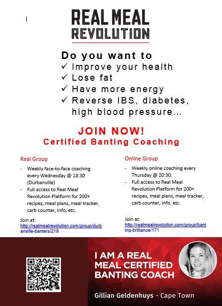 Banting Certified - Adopting Banting was a life-changing experience for ...
