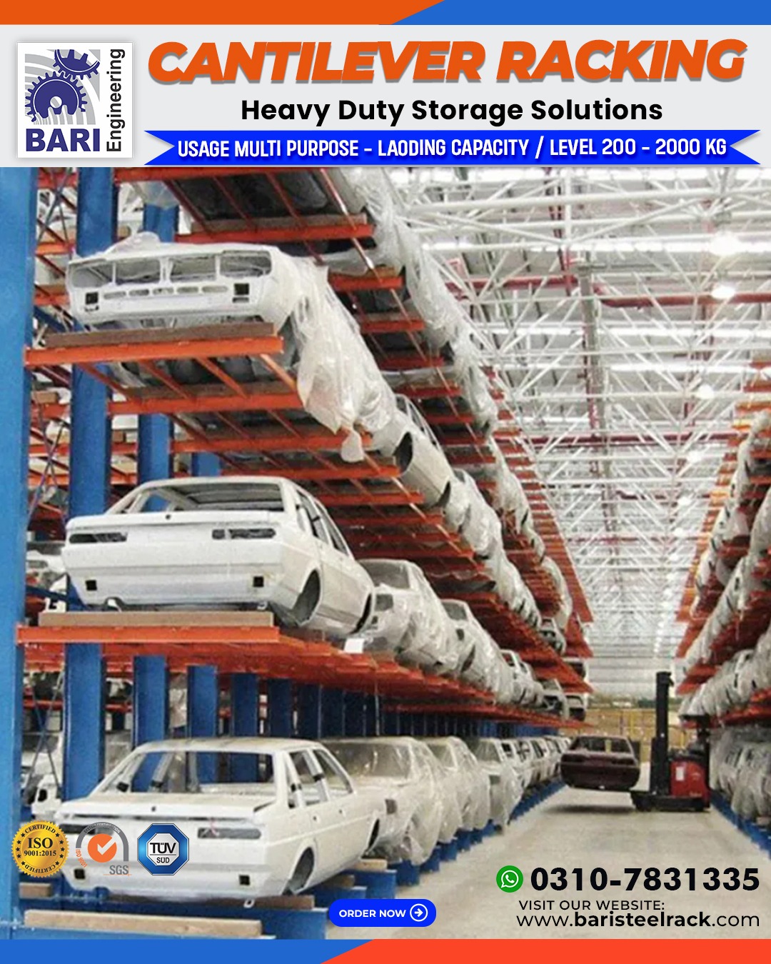 Racks in Faisalabad Bari Engineering Racks Manufacturer in Pakistan