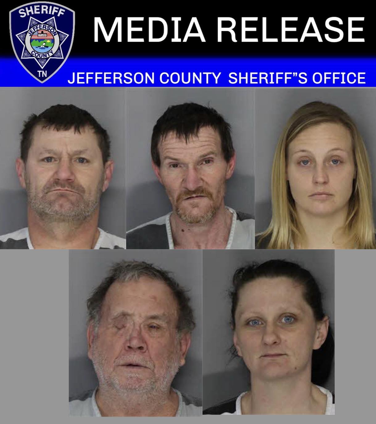 Jefferson - 5 ARRESTED FOLLOWING 6 MONTH UNDERCOVER OPERATION ...