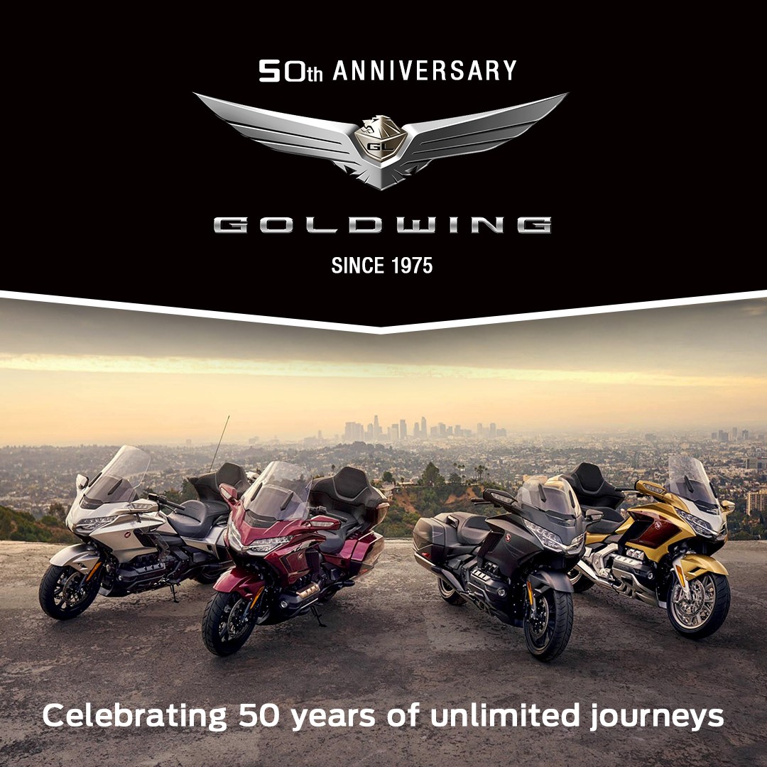 Honda - 🎉 50 YEARS OF GOLD WING – THE LEGEND LIVES ON! 🎉 For five ...