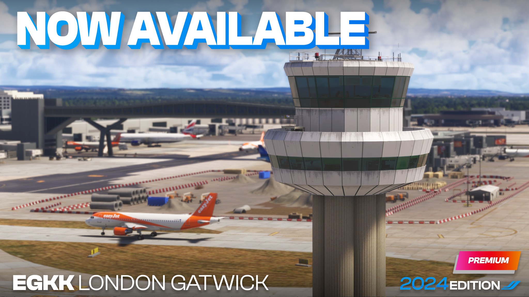 iniBuilds - iniBuilds London Gatwick Airport (EGKK) for MSFS 2024 has ...