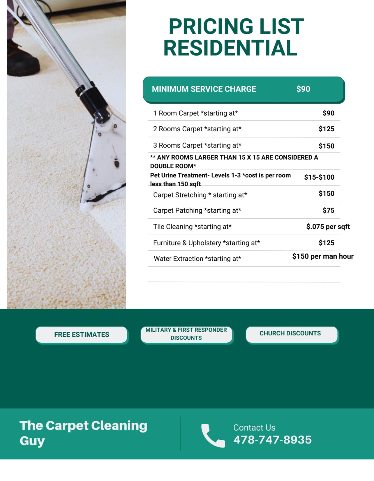 Carpet Cleaning Warner Robins Ga
