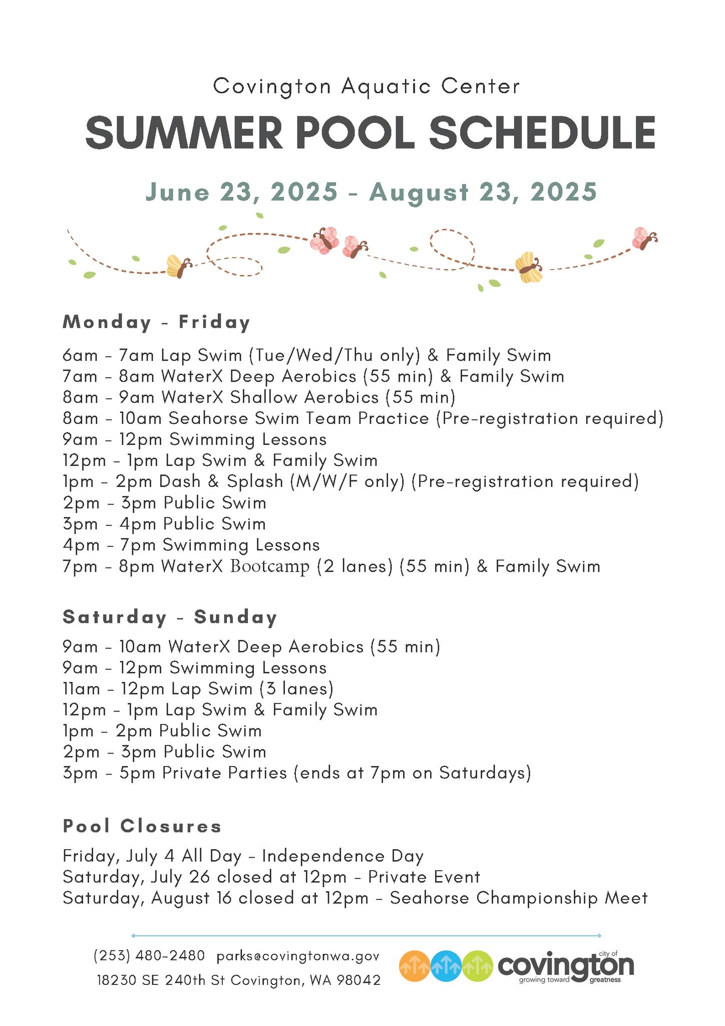 Covington Parks and Recreation | Covington WA