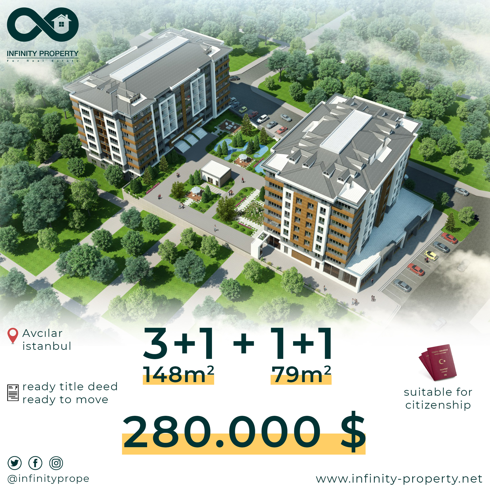 Our exclusive offers continue with... - Infinity property En