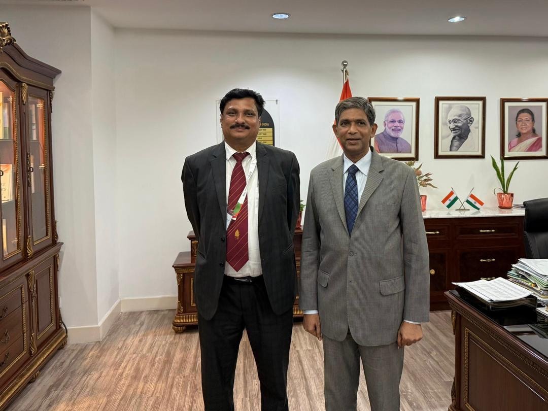 High Commissioner B.N.Reddy interacted with Dr. Raman Meenakshi ...