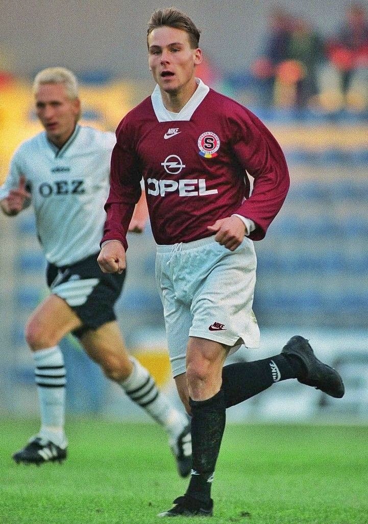 Pavel Nedved 1992-1996 Sparta Prague 🇨🇿 #football #fútbol #matchday