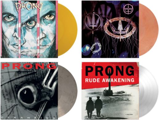 🚨4x Prong vinyl reissues available to pre-order on our store now