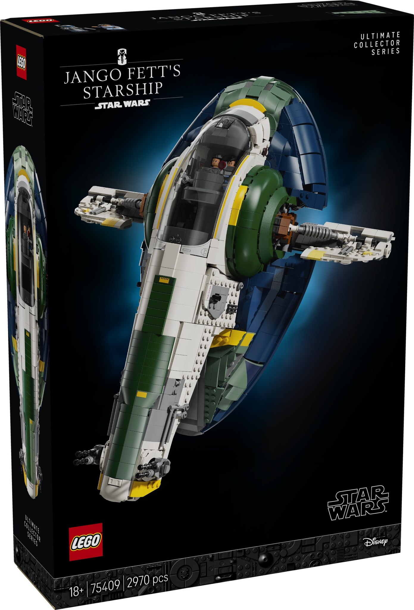 MTECサービス 75409 Jango Fett's Starship has been revealed - and upon first