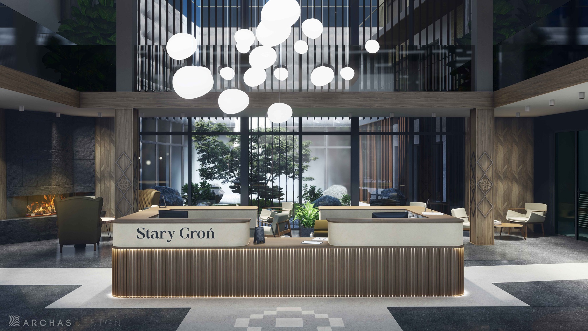 ARCHAS DESIGN - W tym projekcie umiejętnie wykorzystane zostały ...