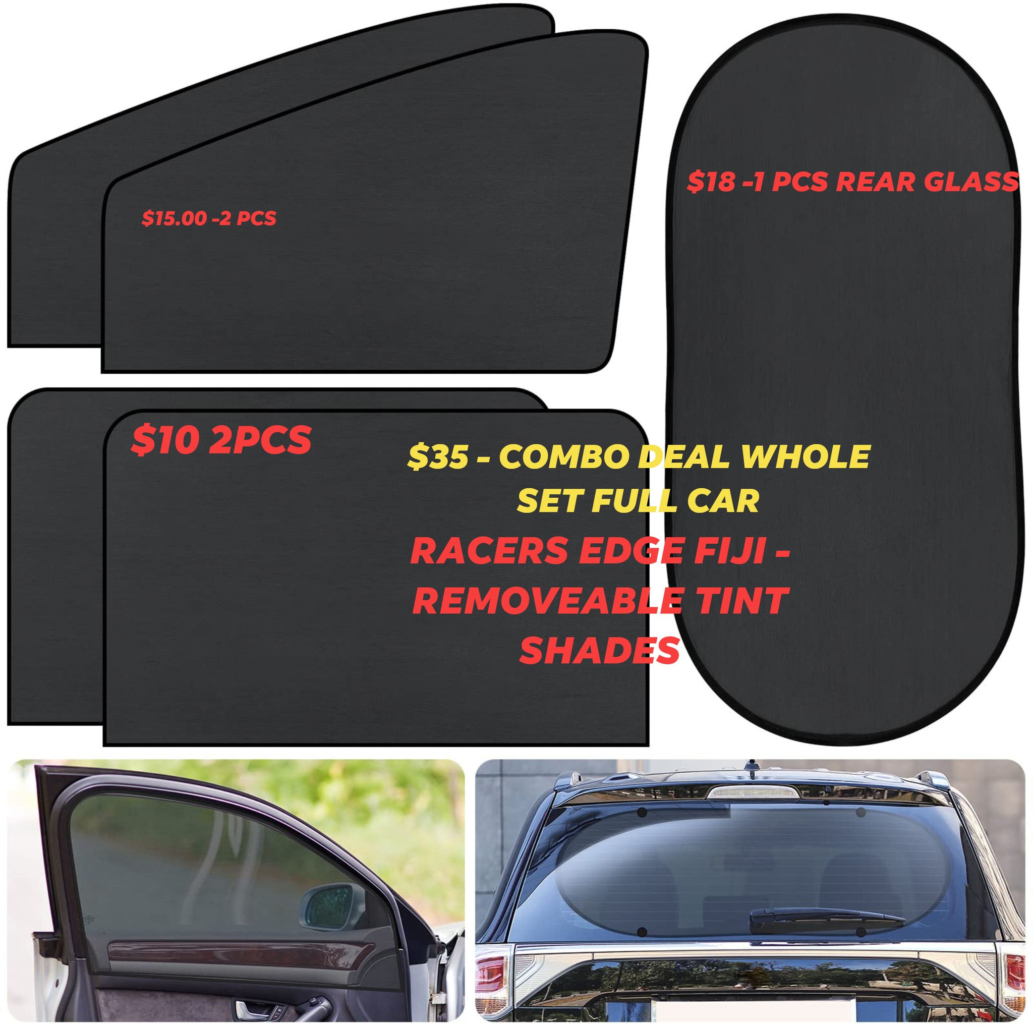 REMOVEABLE WINDOW TINT - GAME CHANGER -... - Racers Edge Fiji | Facebook