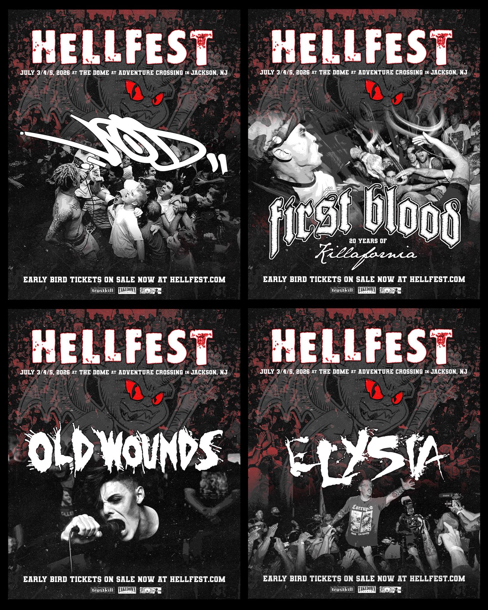 フェス ☠️ Hellfest is July 3/4/5, 2026 at The Dome at Adventure