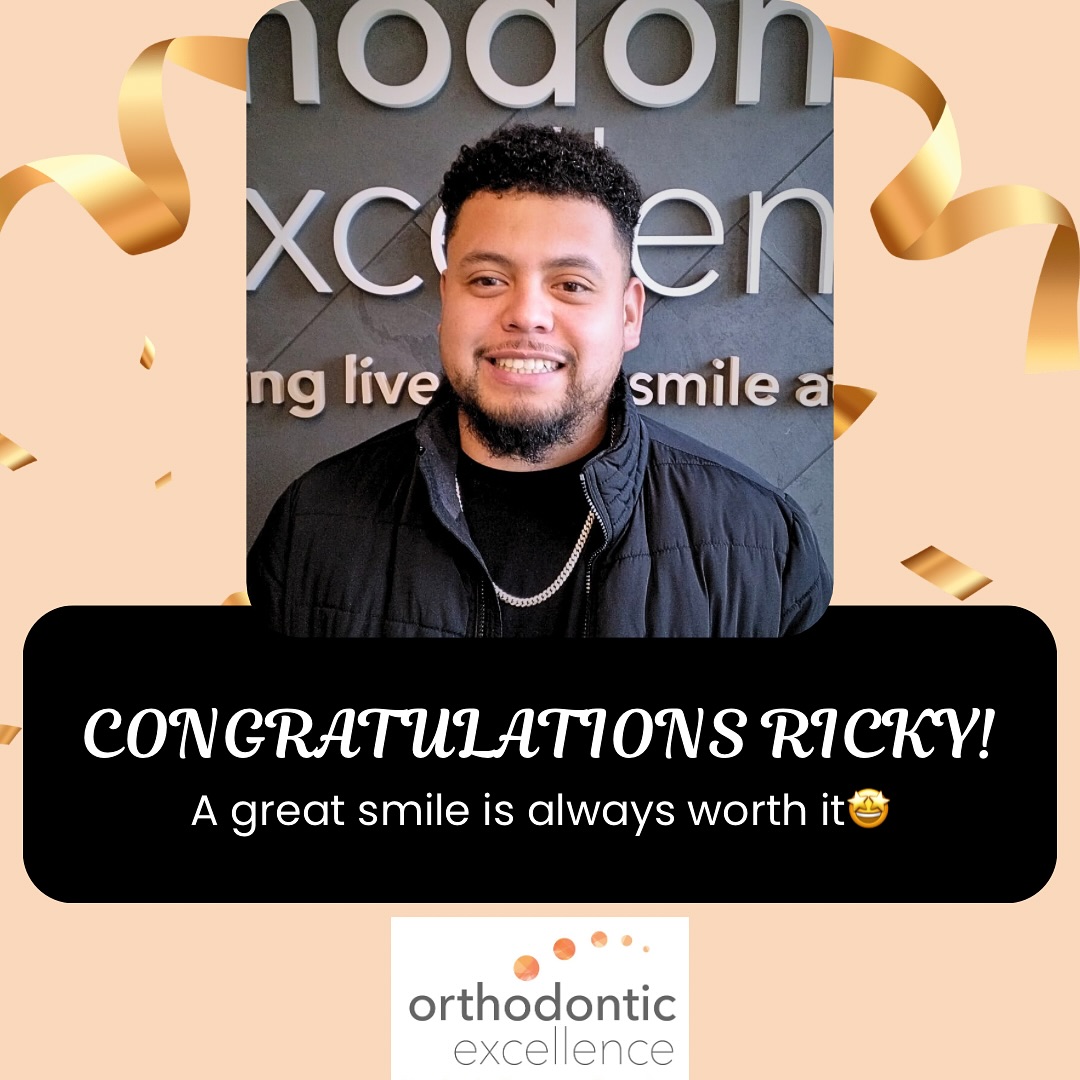 Congratulations, Ricky, on your... - Orthodontic Excellence | Facebook