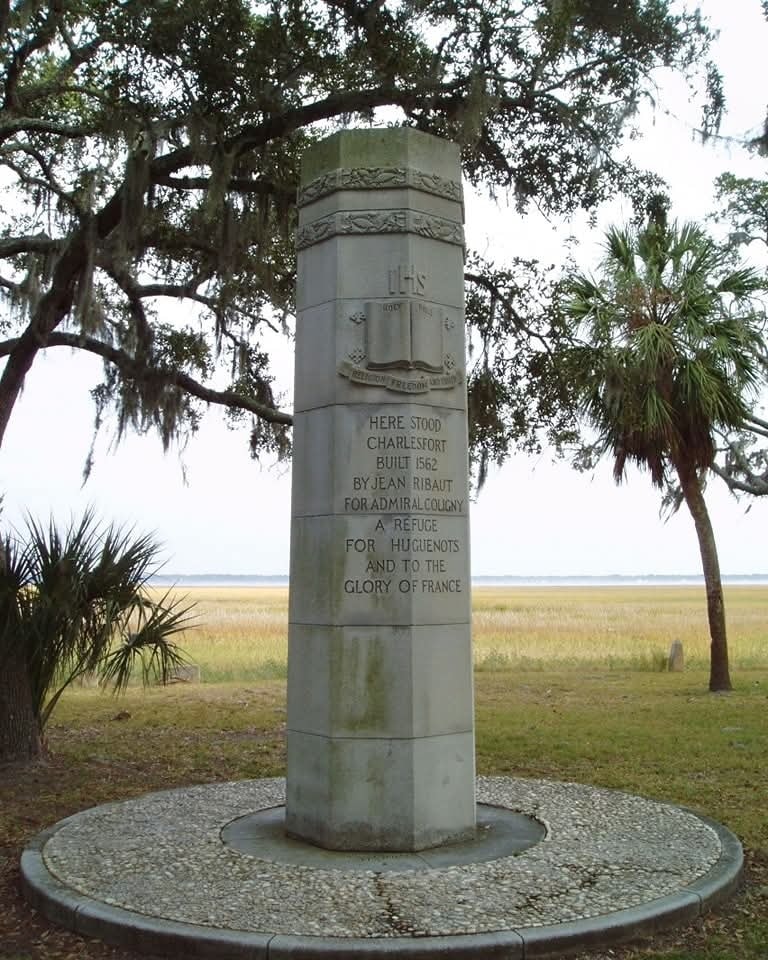 Explore - In 1562 Jean Ribaut sailed to the New World from France with ...