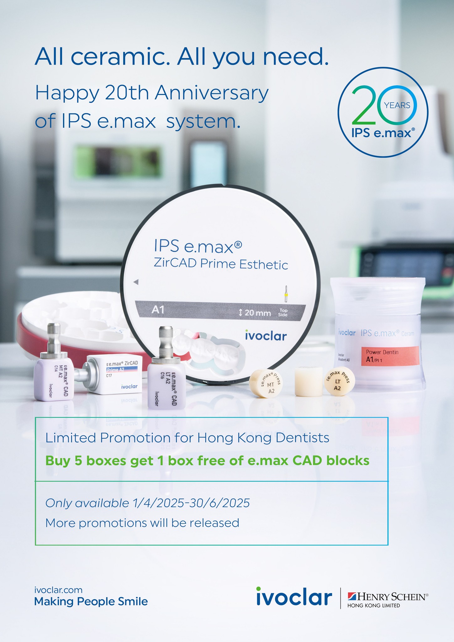 Henry - 🎉 Happy 20th Anniversary to IPS e.max! 🎉 We’re thrilled to ...