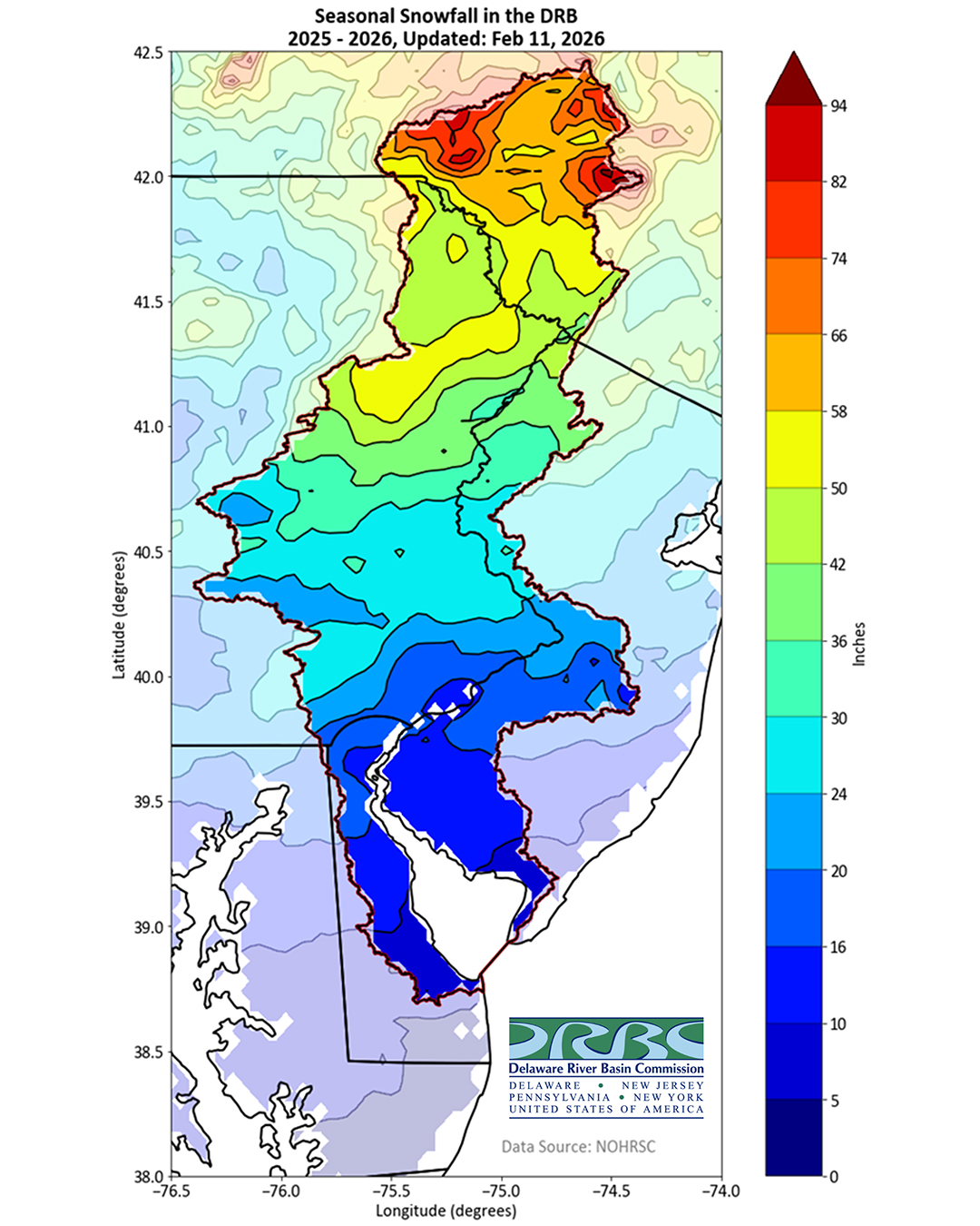 Our - Curious about how much snow we've seen so far this season? Here ...