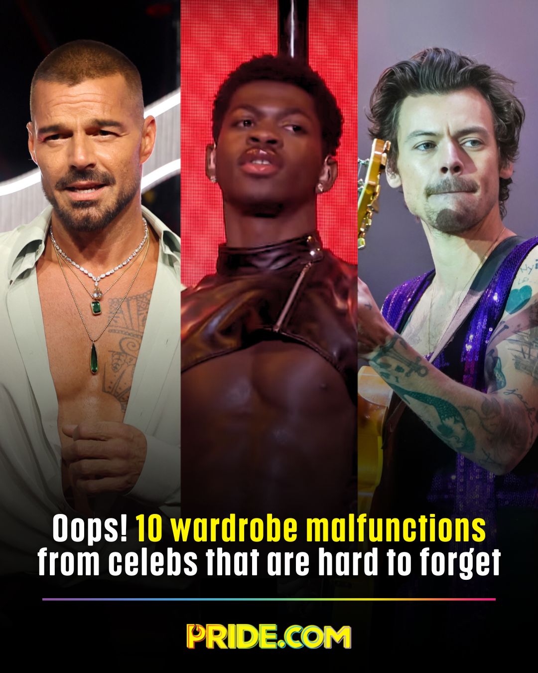 celeb dress malfunction From Ricky Martin to Janet Jackson, no one is exempt from experiencing a wardrobe malfunctions Size:UK 16 (XL) Major little black dresses Gold Peplum Church Suit