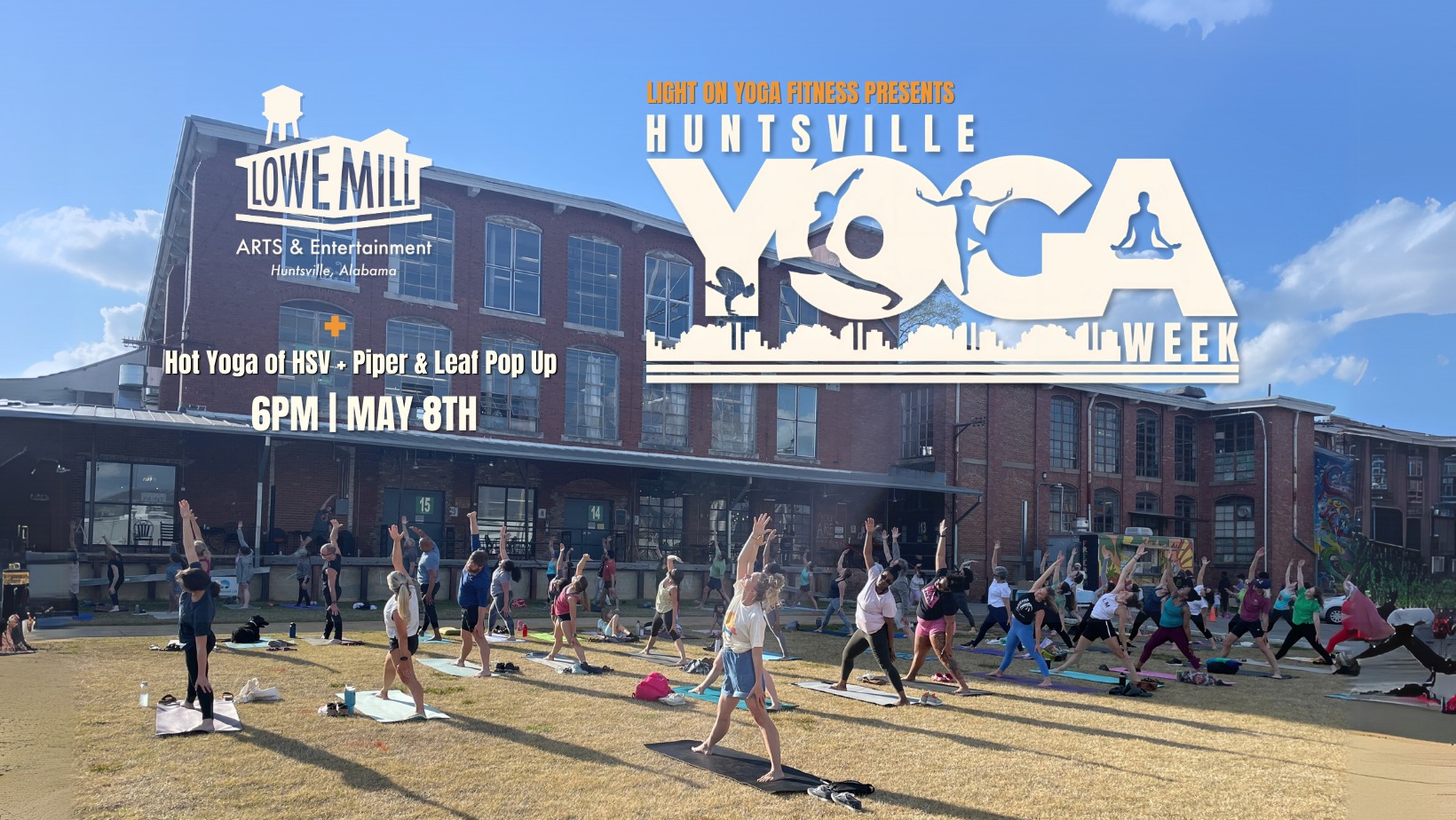 Huntsville Yoga Week - Lowe Mill ARTS & Entertainment