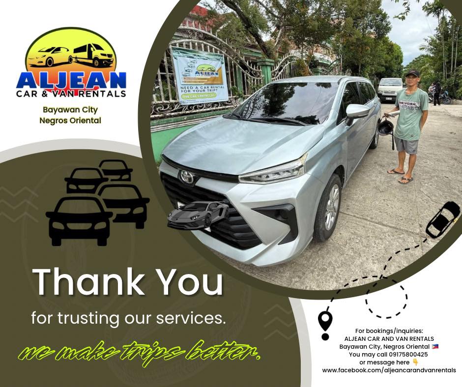 Aljean Car & Van Rental | Bayawan