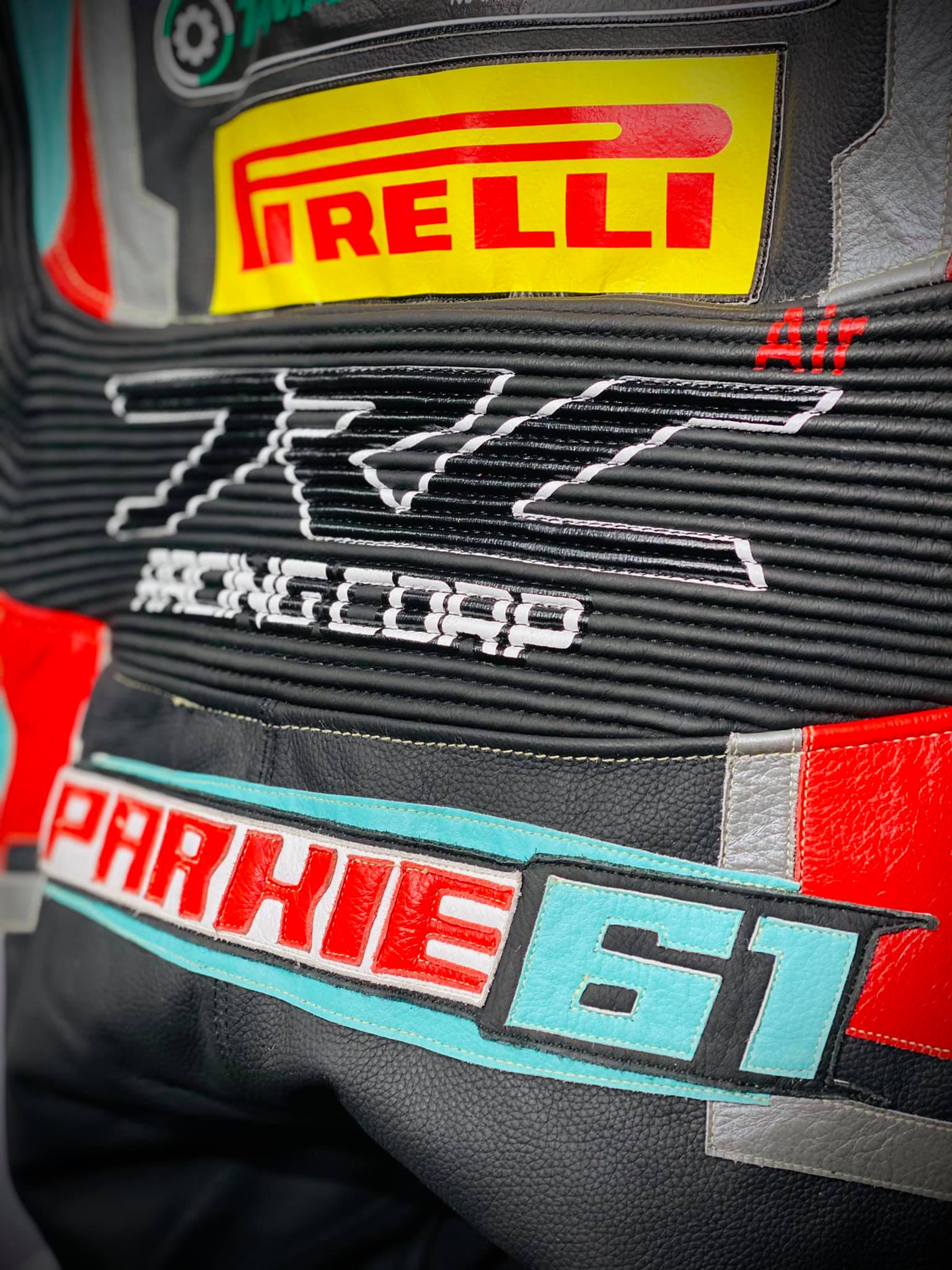 DRC's first ever suit leaving the... - DRC Race Leathers