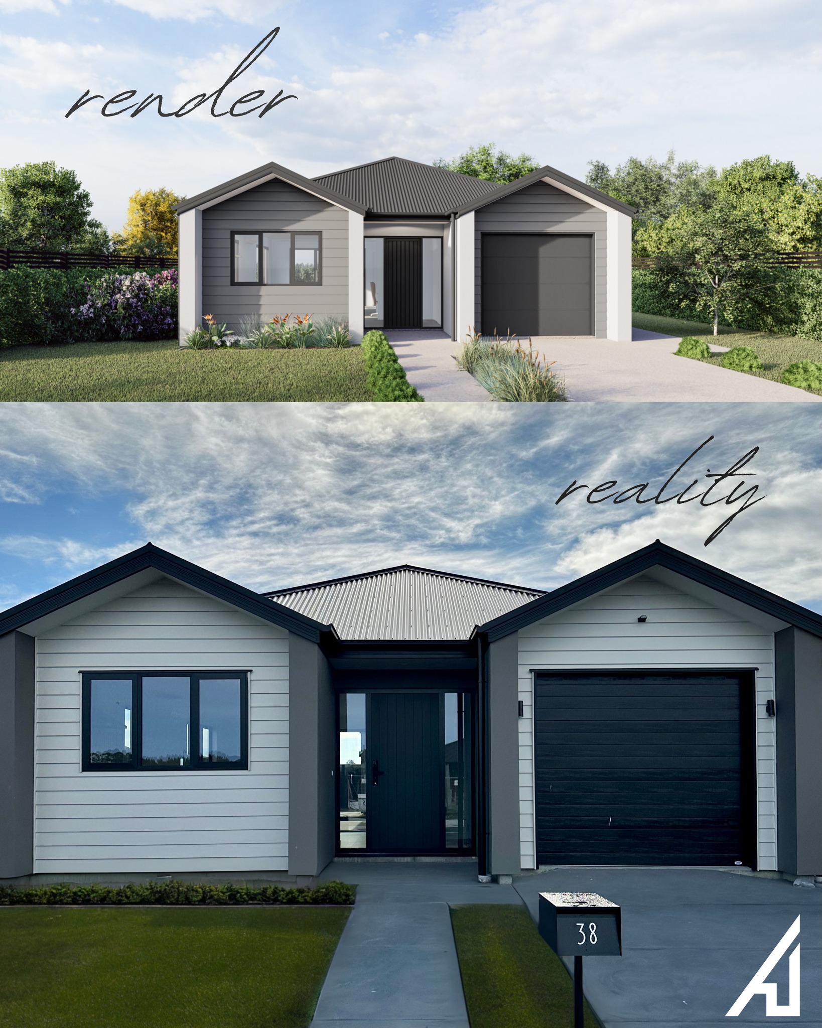 Absolute Homes - Spot the Difference! 🔍 From Render to Reality 🏡 Our ...